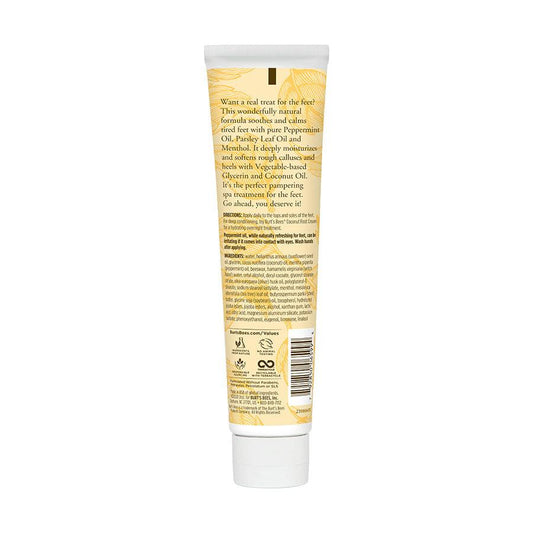 BURTS BEES Foot Lotion Peppermint (100ml) - LOG-ON