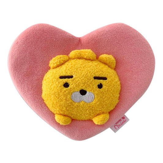KAKAO FRIENDS LF Heart Hand Warmer Pouch - Little Ryan - LOG-ON