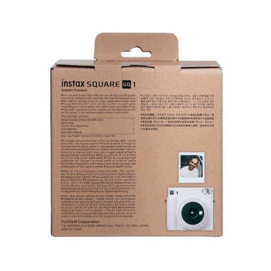 FUJIFILM Instax Square SQ1 Camera White - LOG-ON
